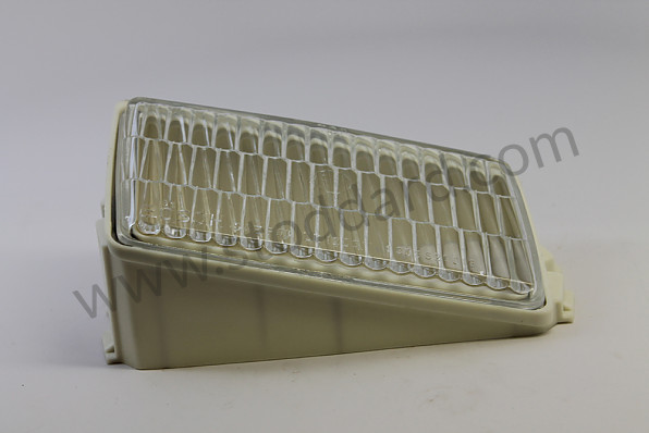 91163194101 - Clear Foglight Lens, Left, 911 1984-1989 for Porsche 911 84-86 &bull; 1984 &bull; 3.2 &bull; Coupe &bull; Manual Gearbox, 5 Speed