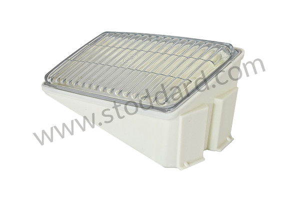 SIC63194201 - Fog Light Lens, Clear, Right, 911 1984-1989. for Porsche 911 84-86 &bull; 1985 &bull; 3.2 &bull; Coupe &bull; Manual Gearbox, 5 Speed