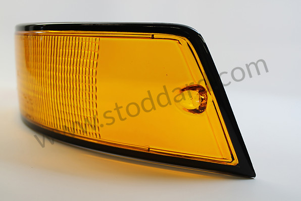 SIC63195000 - Euro-Spec Rear Tail Light Lens, Right, With Black Trim For 911 912e 1972-1989 for Porsche 