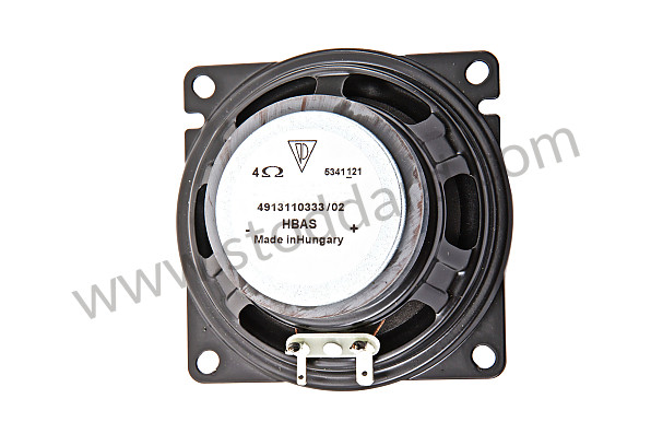 91164542100 - REAR LOUDSPEAKER for Porsche 928 87-91 &bull; 1987 &bull; 928 S4 &bull; Coupe &bull; Automatic Gearbox