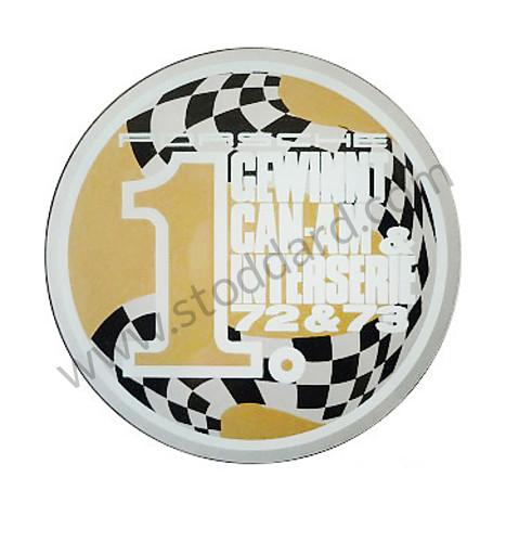 91170110901 - Window Decal 72 73 Can-Am for Porsche 