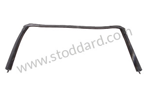 Cabriolet And Targa Windshield Frame Seal 911 1965-89 930 912 Adaptive / adaptable (91179956580)