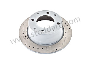 PERFORATED REAR BRAKE DISC ONE (A91435240110RD)