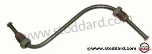Front Brake Line To Caliper For 914 4/6 Up To 1971. 2 Required FRONT