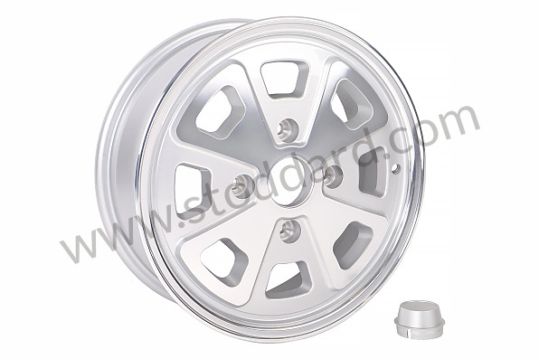 91436101101SIC - Maxilite Fuchs 914-4 2.0 Liter Wheel 15 X 5.5-Inch 91436101101 for Porsche 