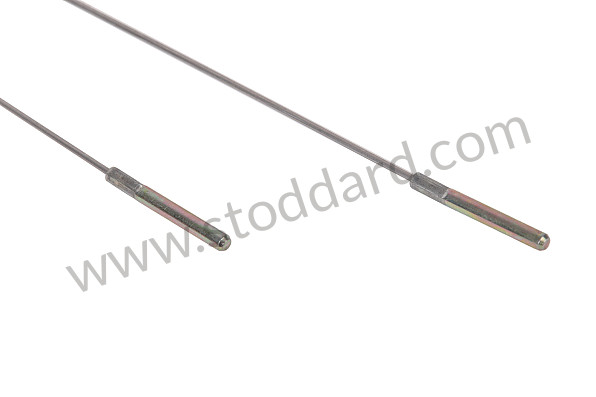 91442407504 - WIRE PULL FOR FLAP HEATING for Porsche 914 &bull; 1972 &bull; 914/6 &bull; Manual Gearbox, 5 Speed