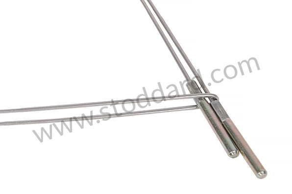 91442407504 - WIRE PULL FOR FLAP HEATING for Porsche 914 &bull; 1972 &bull; 914/6 &bull; Manual Gearbox, 5 Speed