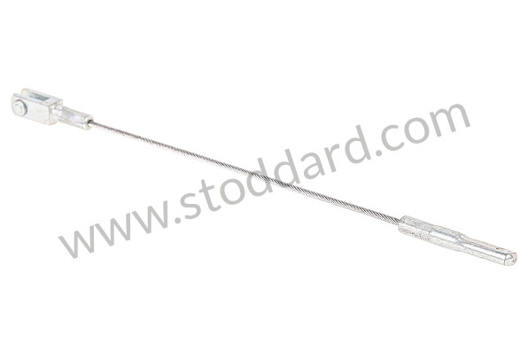 91442425601 - Parking Brake Cable for Porsche 914 &bull; 1970 &bull; 914/4 1.7 &bull; Manual Gearbox, 5 Speed
