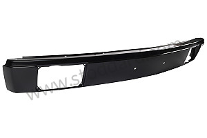 BLACK FRONT BUMPER 2 Versions available for this part