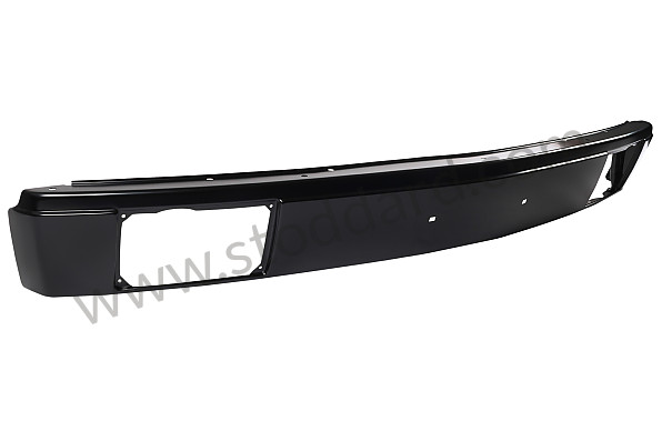 A91450591010GRV - BLACK FRONT BUMPER for Porsche 914 &bull; 1970 &bull; 914/6 &bull; Automatic Gearbox