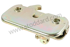 Engine Lid Latch Receiver, Restored Factory Original. 914 1970-1976 