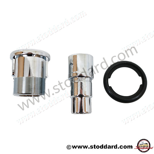 91451291300 - Rear Trunk Push Button Lock For 914 for Porsche 914 &bull; 1972 &bull; 914/6 &bull; Manual Gearbox, 5 Speed