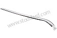 Anodized Gutter For The Windshield Top Seal Left