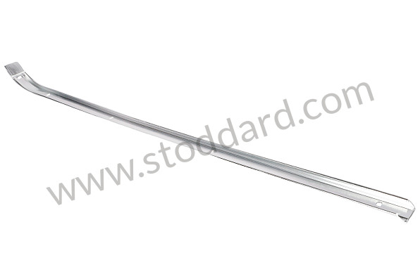 91453182311 - Anodized Gutter For The Windshield Top Seal Left for Porsche 