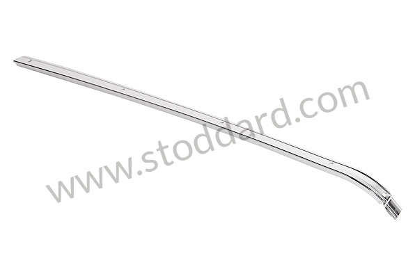 91453182411 - Anodized Gutter For The Windshield Top Seal Right 914 70-76 for Porsche 