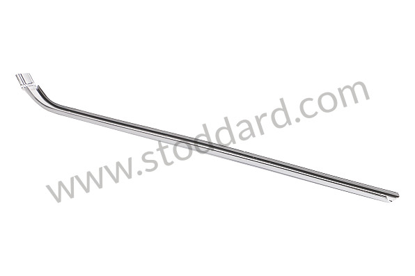 91453182411 - Anodized Gutter For The Windshield Top Seal Right 914 70-76 for Porsche 