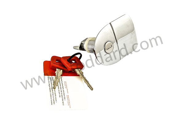 91453190500 - Left Door Handle With Lock And Keys 914 1970-76 for Porsche 914 &bull; 1970 &bull; 914/6 &bull; Automatic Gearbox