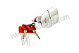 Left Door Handle With Lock And Keys 914 1970-76