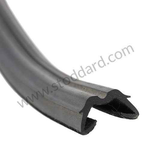 SIC54216112 - Front Door Fuzzy Window Channel Late 914 for Porsche 914 &bull; 1970 &bull; 914/6 &bull; Automatic Gearbox