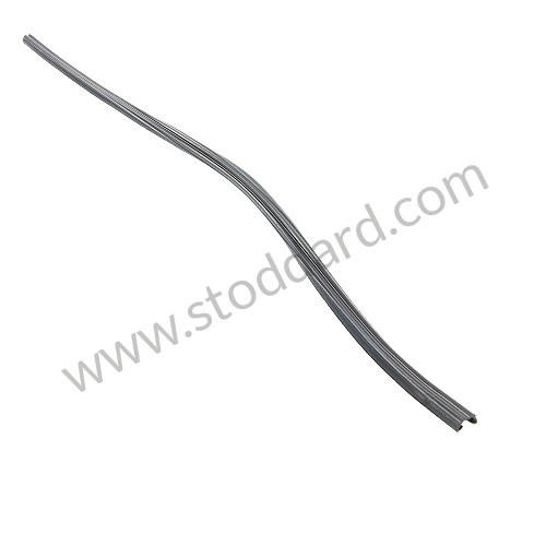 SIC54216112 - Front Door Fuzzy Window Channel Late 914 for Porsche 914 &bull; 1970 &bull; 914/6 &bull; Automatic Gearbox