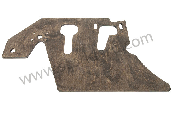 91455106110 - Floor Pedal Board Left for 914 1970-1976 for Porsche 914 &bull; 1970 &bull; 914/6 &bull; Automatic Gearbox