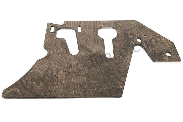 91455106110 - Floor Pedal Board Left for 914 1970-1976 for Porsche 914 &bull; 1970 &bull; 914/6 &bull; Automatic Gearbox