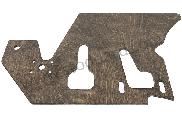 91455106110 - Floor Pedal Board Left for 914 1970-1976 for Porsche 914 &bull; 1970 &bull; 914/6 &bull; Automatic Gearbox