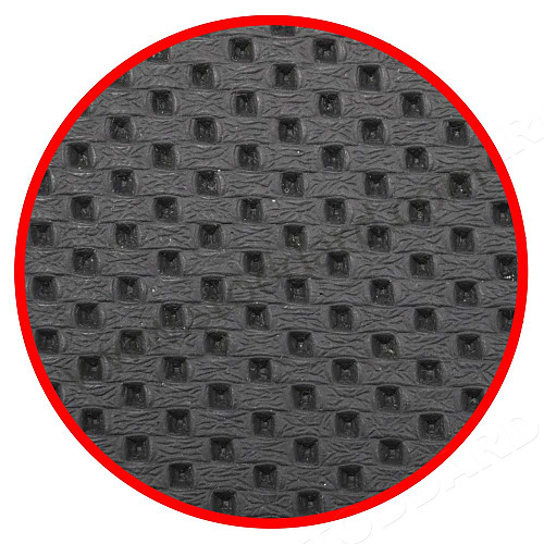 91455501710BLK - Interior Door Panel Set, Black Brick Mold for 914 1972-1974 for Porsche 914 &bull; 1973 &bull; 914/4 2.0 &bull; Manual Gearbox, 5 Speed