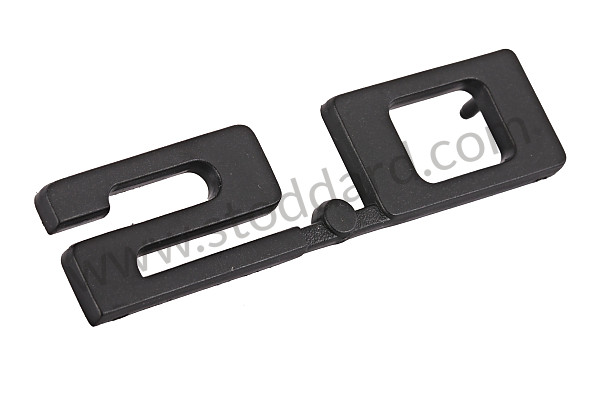 91455912011 - 2.0 Emblem, Black For 914 2.0 1973-1976 for Porsche 