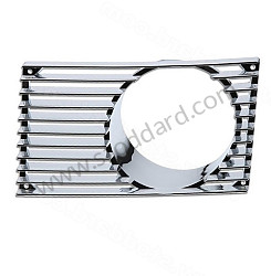 Fog Light Grille, Right, For 914 1970-1976 WITH HOLE / CHROME / CHROME / FRONT RIGHT (91455923610)