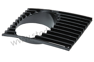 GRILLE WITH HOLE / BLACK / BLACK / FRONT RIGHT (91455923810)