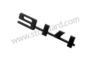 914 Emblem, Black For 914 1974 