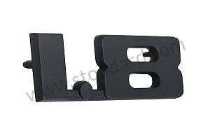 1.8 Emblem, Black For 914 1970-1974 