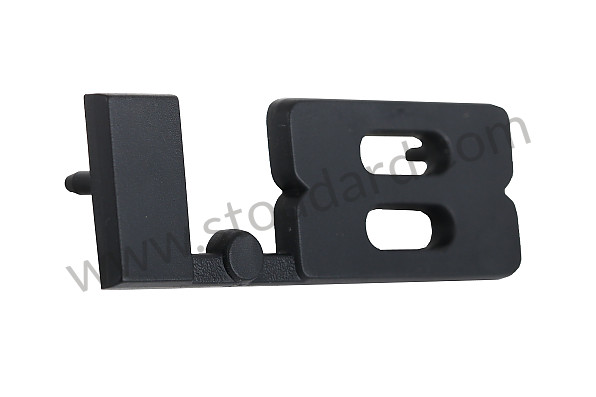 91455945910 - 1.8 Emblem, Black For 914 1970-1974 for Porsche 