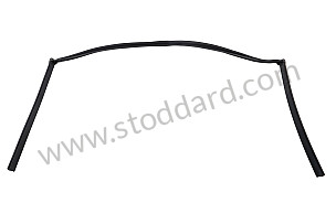 Roof Seal On Windshield Frame For 914 914.563.039.10 FRONT (91456303910)