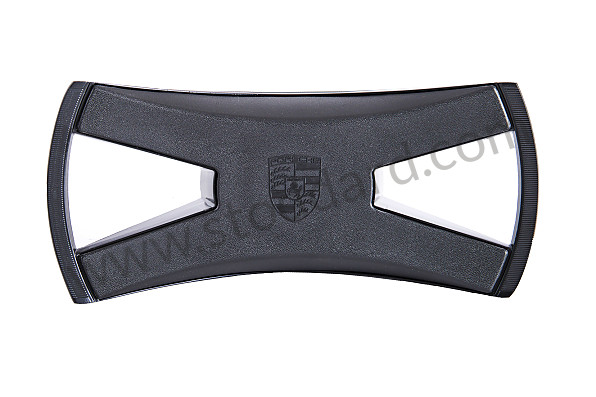 A91461380512 - RECTANGULAR STEERING WHEEL CENTER FOR 4-SPOKE STEERING WHEEL 38 CM for Porsche 