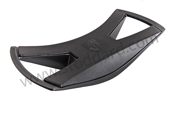 A91461380512 - RECTANGULAR STEERING WHEEL CENTER FOR 4-SPOKE STEERING WHEEL 38 CM for Porsche 