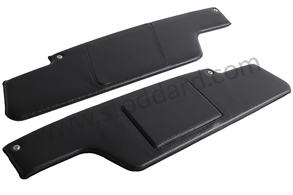 91473104312SET - Sun Visor Set,  for 914 1970-76.  Magnet Closure for Mirror. for Porsche 