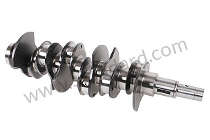 CRANKSHAFT 911 2.0 / 2.2 / 906 / 914-6 / 911 ST 2.3 RESISTANCE AT 10,000 TRS FOR MOUNTING WITH STEEL CONNECTING ROD  (A91610201100)