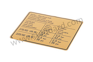 ADHESIVE LABEL  (92800651900)