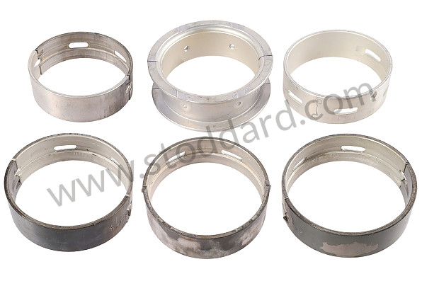 92810190102 - SET OF CRANKSHAFT BEARINGS for Porsche 928 83-86 &bull; 1983 &bull; 928 4.7S &bull; Coupe &bull; Automatic Gearbox