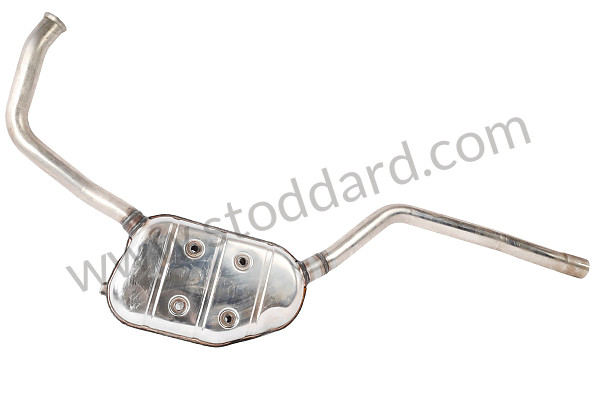 92811109404 - INTERMEDIATE SILENCER for Porsche 928 92-95 &bull; 1994 &bull; 928 Gts &bull; Coupe &bull; Automatic Gearbox