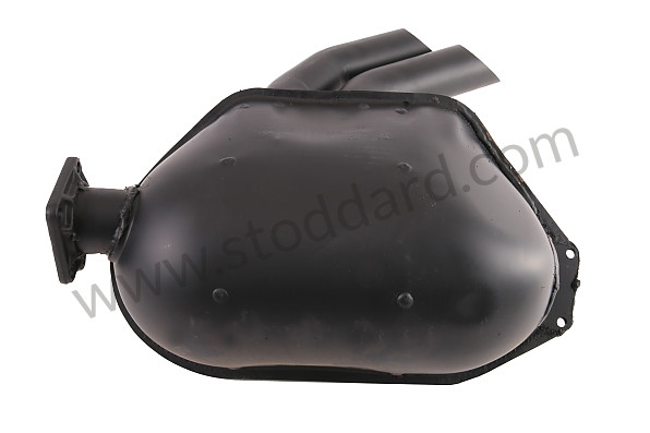 92811193105 - MAIN EXHAUST MUFFLER for Porsche 928 78-82 &bull; 1981 &bull; 928 4.5 &bull; Coupe &bull; Manual Gearbox, 5 Speed