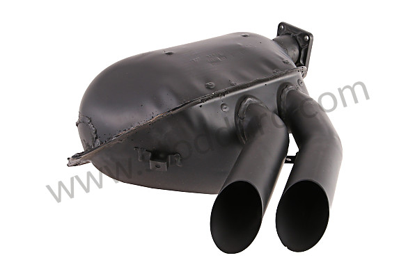 92811193105 - MAIN EXHAUST MUFFLER for Porsche 928 78-82 &bull; 1981 &bull; 928 4.5 &bull; Coupe &bull; Manual Gearbox, 5 Speed