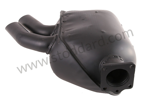 92811193105 - MAIN EXHAUST MUFFLER for Porsche 928 78-82 &bull; 1981 &bull; 928 4.5 &bull; Coupe &bull; Manual Gearbox, 5 Speed