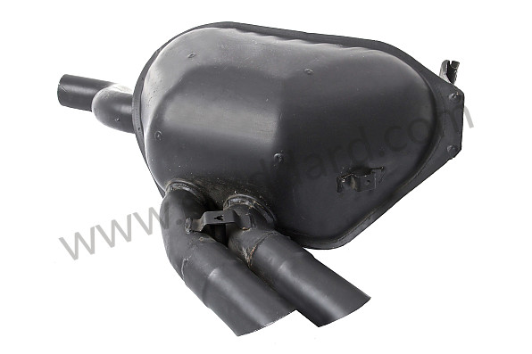 92811193105 - MAIN EXHAUST MUFFLER for Porsche 928 78-82 &bull; 1981 &bull; 928 4.5 &bull; Coupe &bull; Manual Gearbox, 5 Speed