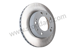 BRAKE DISC FRONT / Up to serial number 92A0800749