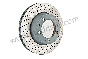 PERFORATED, VENTILATED FRONT BRAKE DISC RIGHT (A92835104460RD)