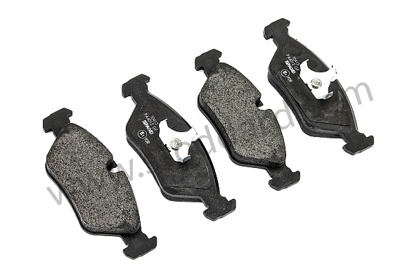 A92835193101 - BRAKE PADS for Porsche 928 78-82 &bull; 1980 &bull; 928 4.5 &bull; Coupe &bull; Manual Gearbox, 5 Speed