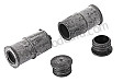 SET OF DAMPING SLEEVES